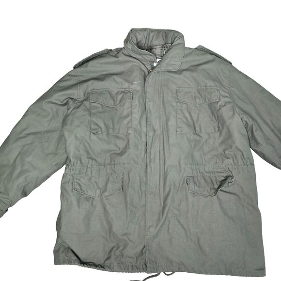 Mens Water Repellent Outer Shell Jacket With Removable Quilted Button-In Liner S - Picture 10 of 13